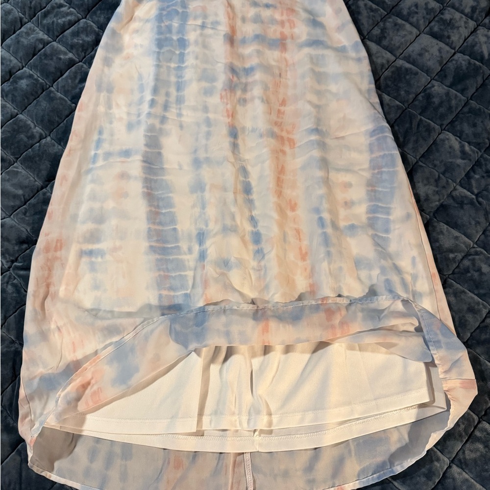 Elegant Tie-Dye Skirt